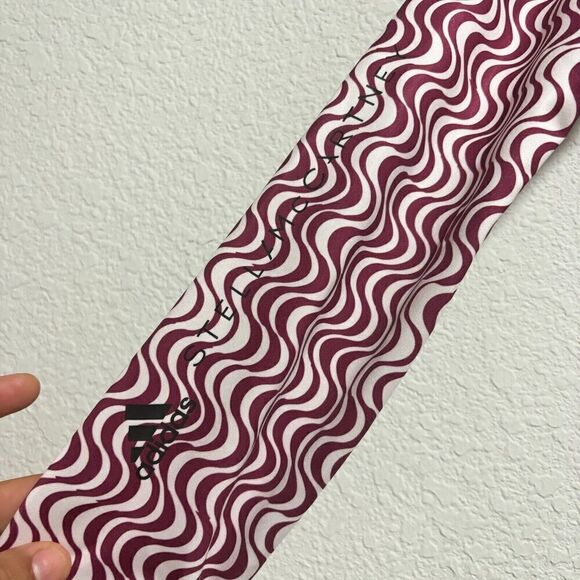 Adidas by Stella McCartney Gym Training T-Shirt Burgundy S Long Sleeve Mock Neck - Picture 8 of 14